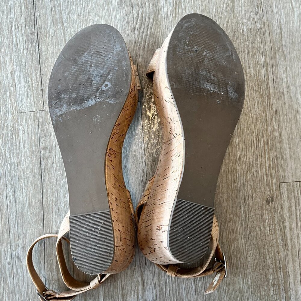 Womens Steve Madden Cork Sandals - 10 - Picture 8 of 9